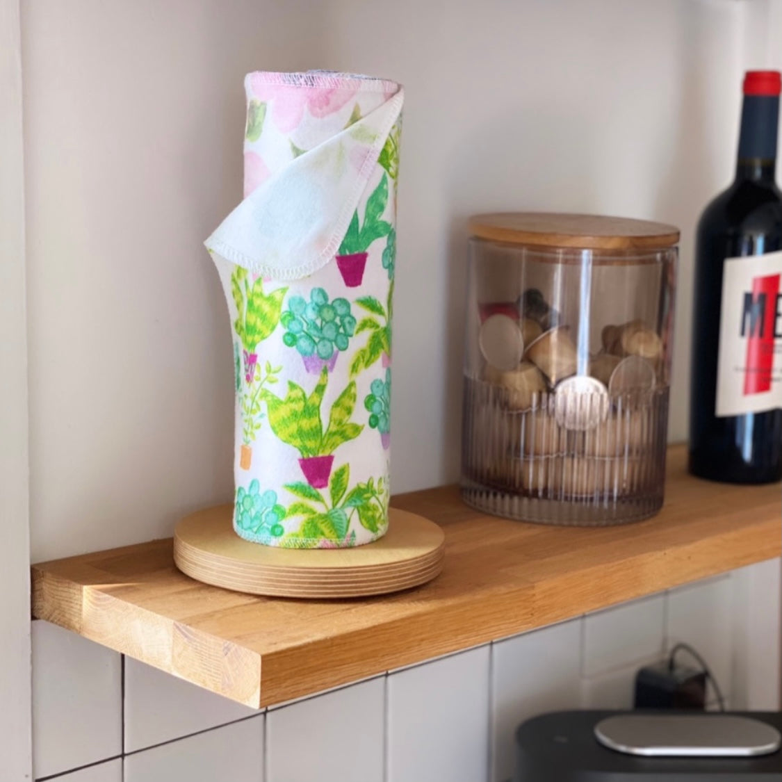 Reusable Paper Towels--Smiley Butterflies On Pink – Porter Lee's