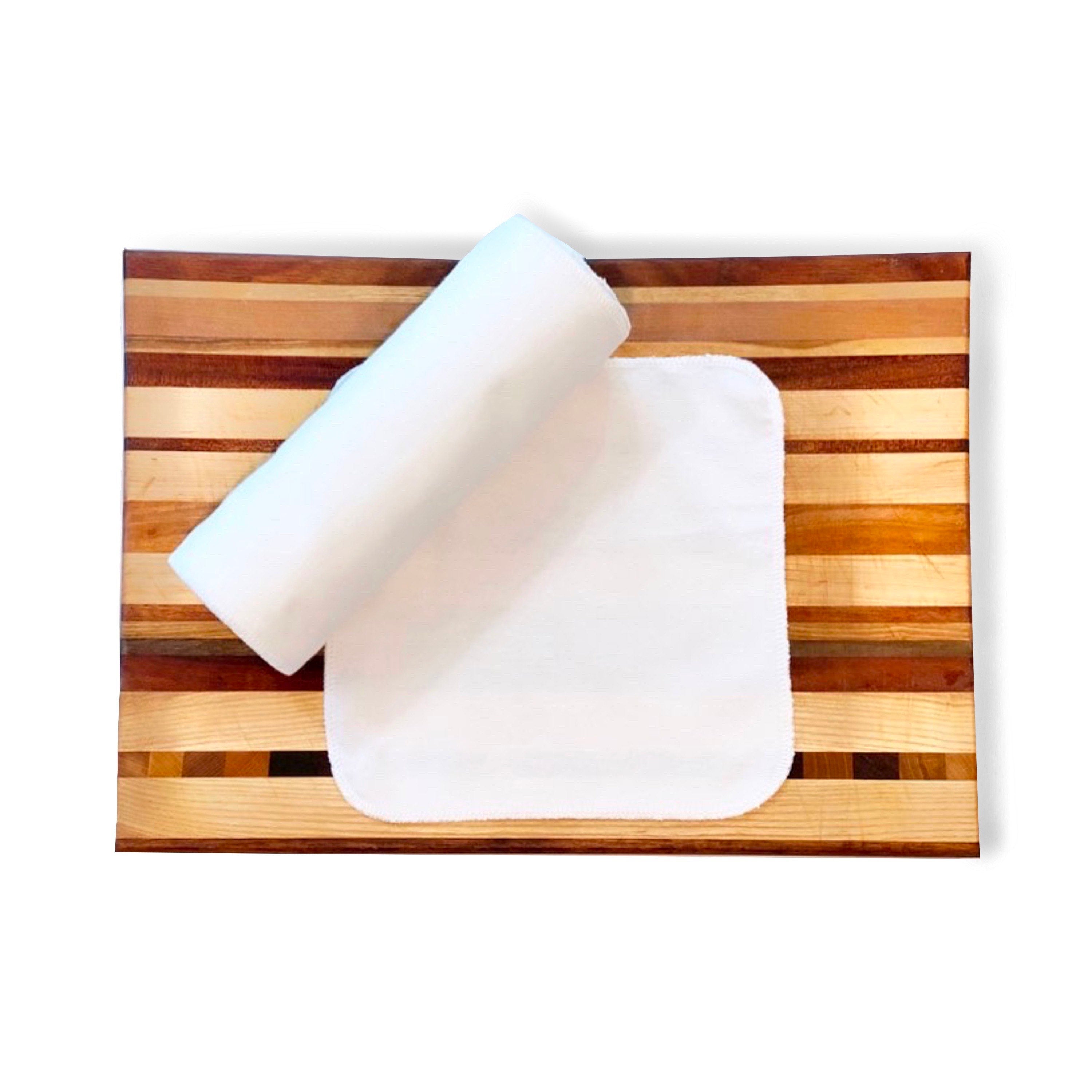 Reusable Paper Towels--Solid White – Porter Lee's