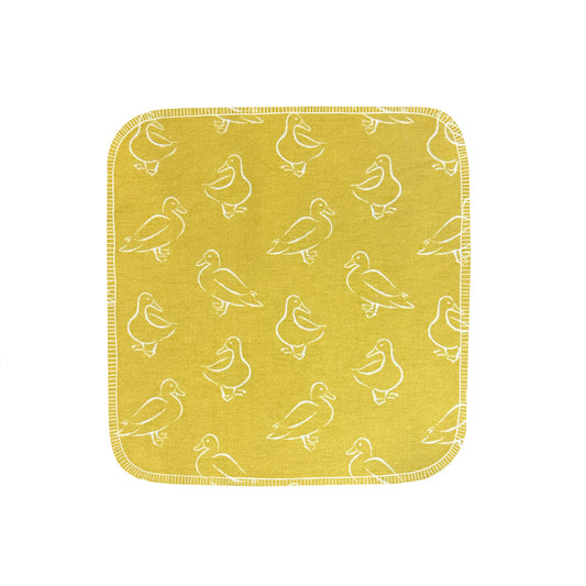 Reusable Paper Towels--24 count--Mustard Ducks--Porter Lee's