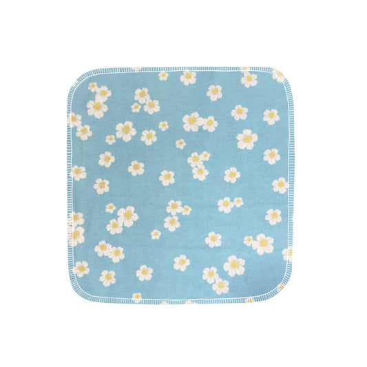 Reusable Paper Towels--24 count--Sky Blue Daisies--Porter Lee's