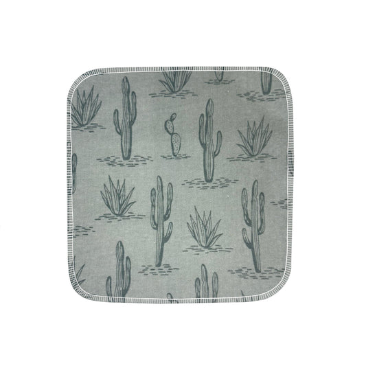 Reusable Paper Towels--24 count--Sage Cacti--Porter Lee's