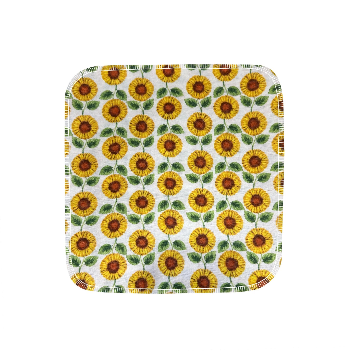 Reusable Paper Towels--24 count--Sweet Sunflowers--Porter Lee's