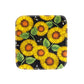 Reusable Paper Towels--24 count--Sunflowers & Bees On Black--Porter Lee's