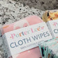 Reusable Cloth Wipes--Spooky Assorted Prints--Porter Lee's