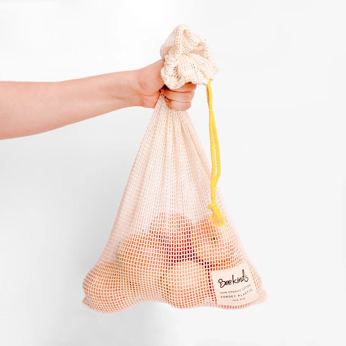 Honey Bee Mesh Produce Bags -- Set of 2