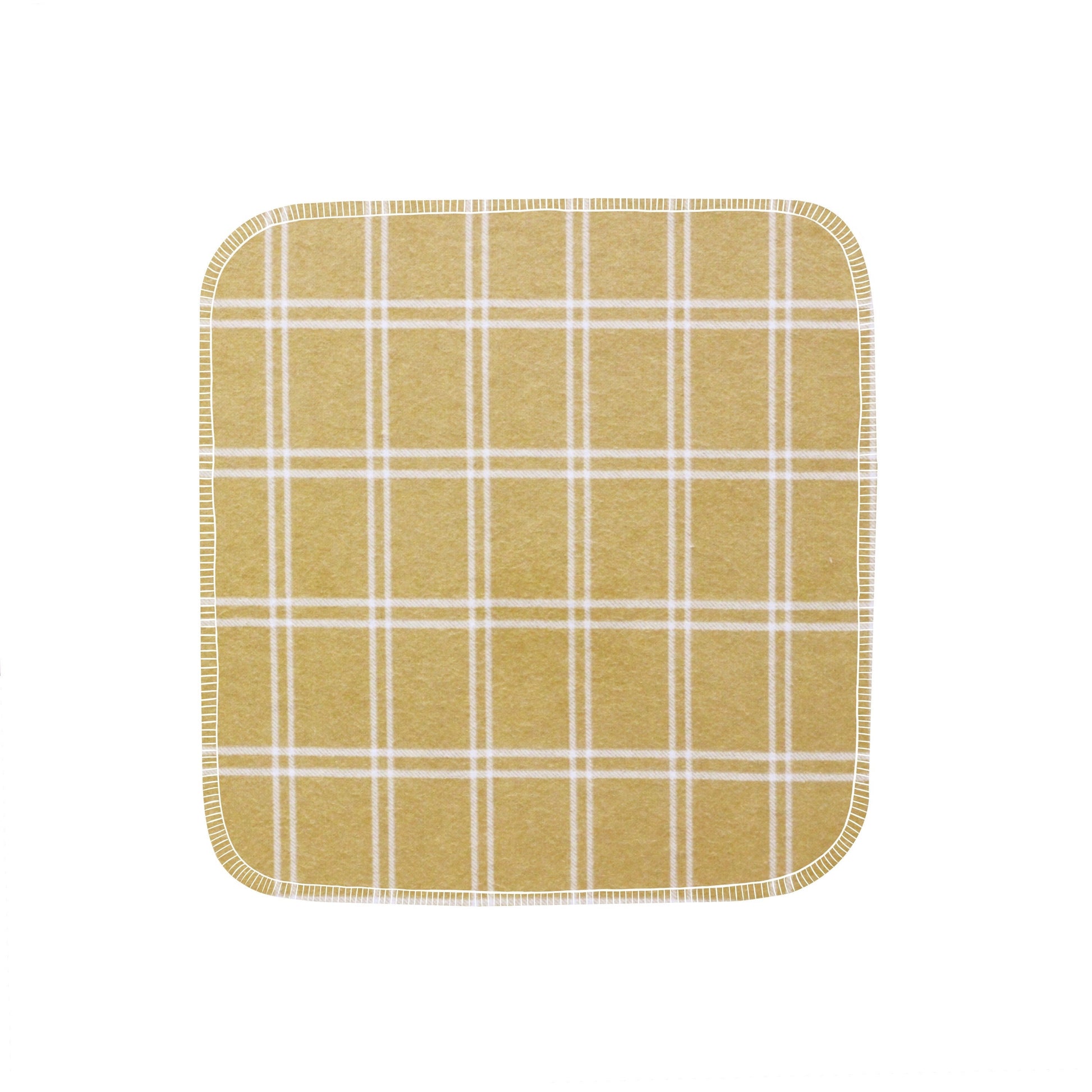 Reusable Paper Towels--24 count--Mustard Plaid--Porter Lee&#39;s