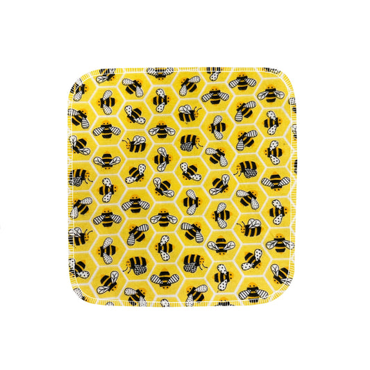 Reusable Paper Towels--24 count--Honeycomb Bees--Porter Lee&#39;s